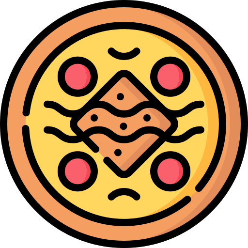 Pizza italian food pizza junk food icon