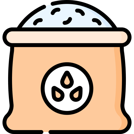 Rice india gastronomy bag icon