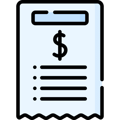 Bill commerce and shopping dollar dollar bill icon