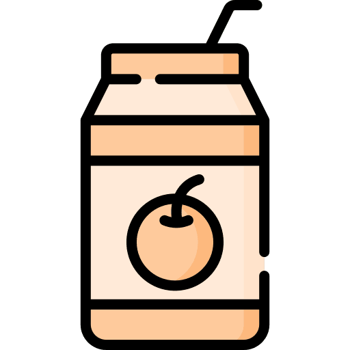Orange juice healthy food drink fruit icon