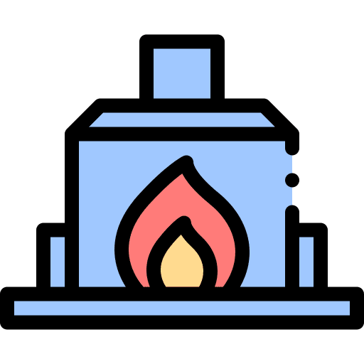 Incineration miscellaneous incineration trash icon