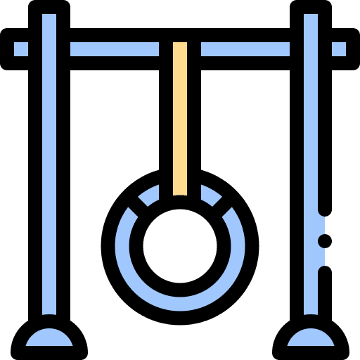 Playground childhood building playground icon