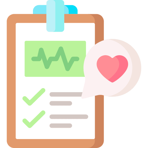 Medical records clinic history medical records treatment icon