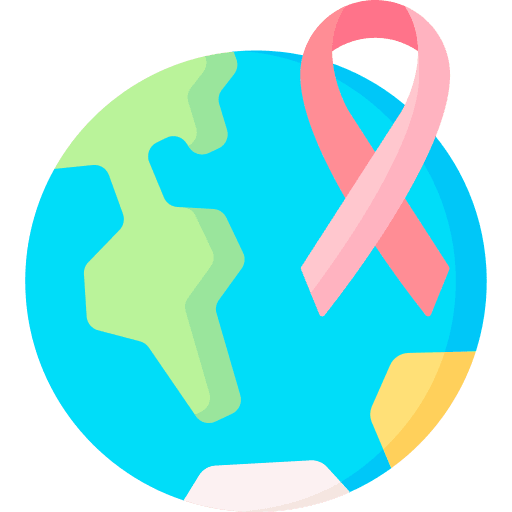 World cancer day world cancer day ribbon cure icon