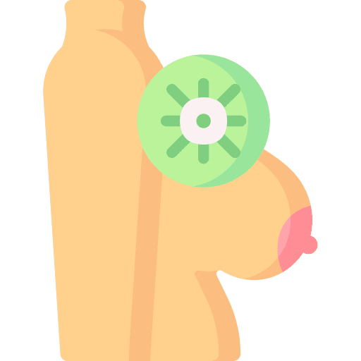 Breast cancer illness healthcare and medical woman icon