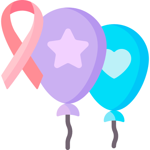 Balloons medical air balloon healthcare icon
