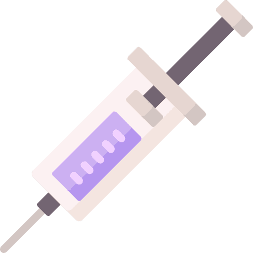 Injection shot drugs doctor icon
