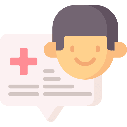 Support awareness aid healthcare and medical icon