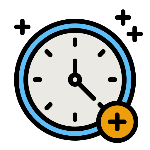 Time add miscellaneous more icon