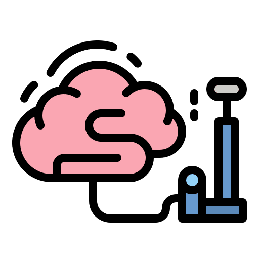 Brain creative business business and finance icon