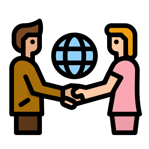 Business partnership business business partnership deal icon