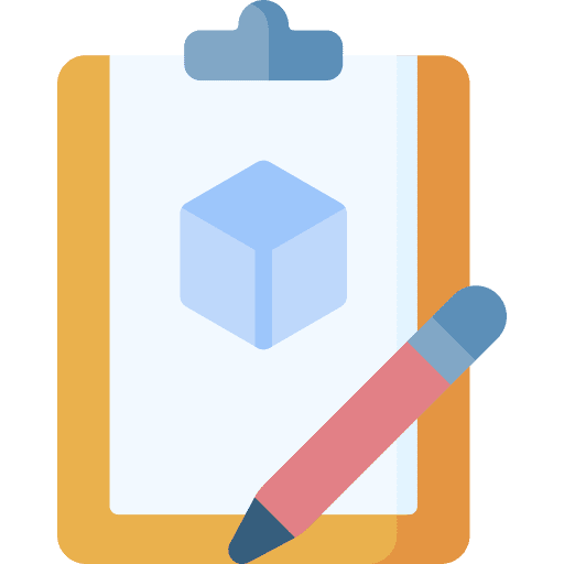 Concept design edit tools clipboard icon