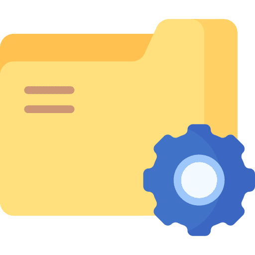 Folder files and folders folder back office icon