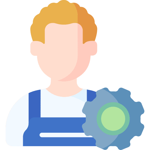 Operator job gear avatar icon