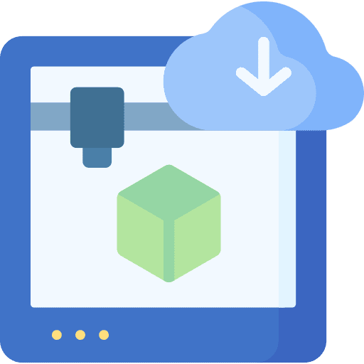 3d printer file transfer 3d printer file icon