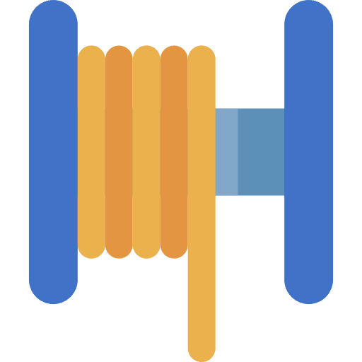 3d printing filament plastic industry electronics icon