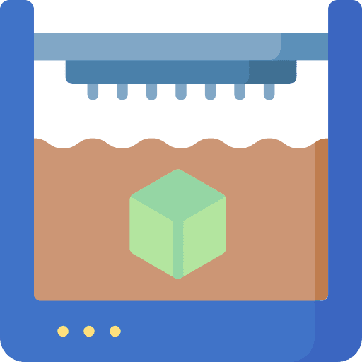 3d printer 3d printer object sand icon