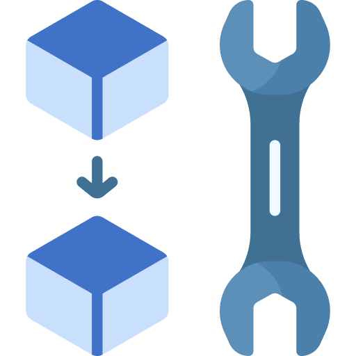 3d printer edit tools machine production icon