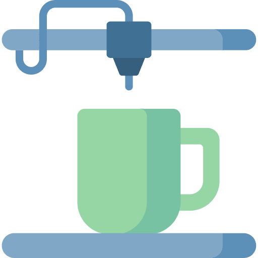 3d printer equipment electronics 3d printer icon