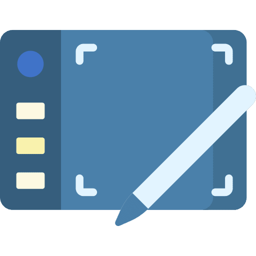 Drawing tablet drawing tablet device electronics icon