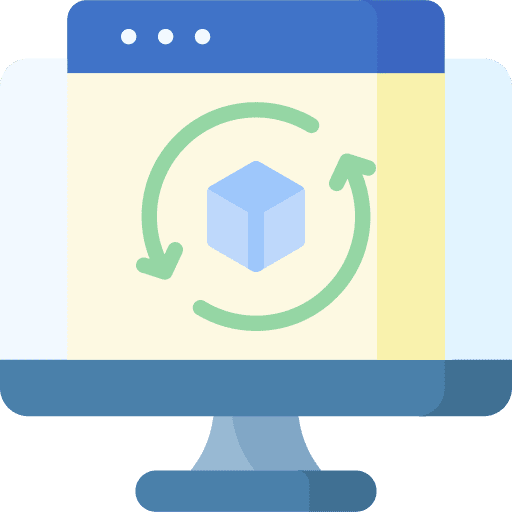 File 3d printer process computer icon