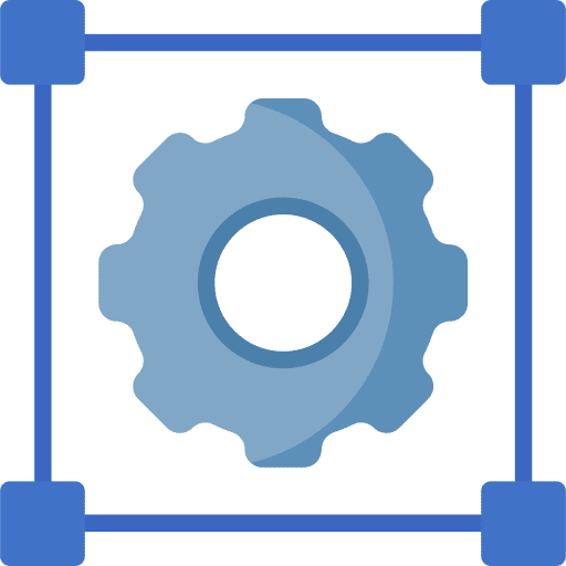 Setup management configuration settings icon