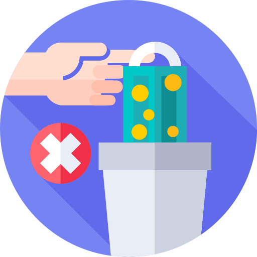 Do not medical mask antiviral forbidden icon