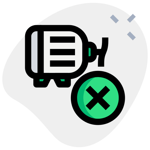 Damaged electronics machine electric motor icon