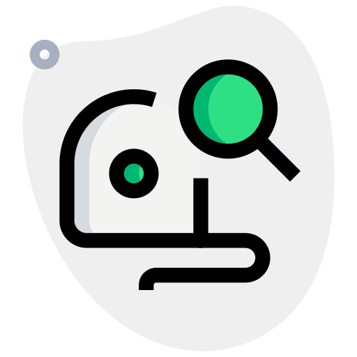 Search mechanical length measuring tape icon