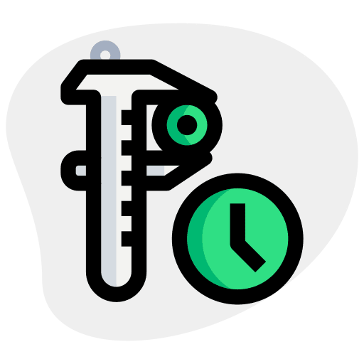 Timer timer instrument measuring icon