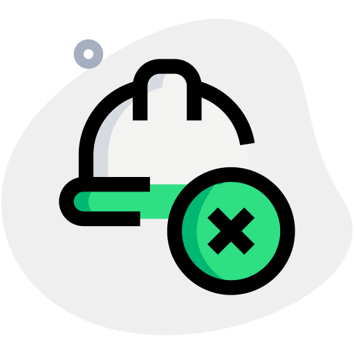 Remove safe security safety glasses icon