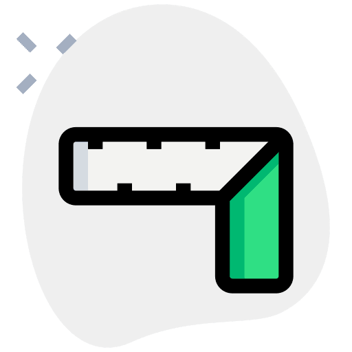 Set square square ruler set square drawing icon