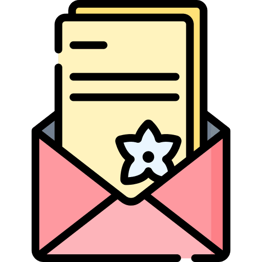 Letter communications envelope jasmine icon