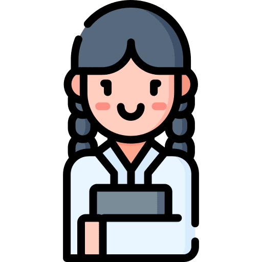 Student indonesia girl student icon