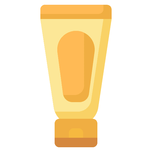 Gel gel skin care hair gel icon