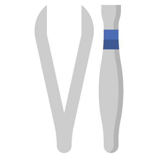 Tweezers eyebrow tools and utensils beauty icon