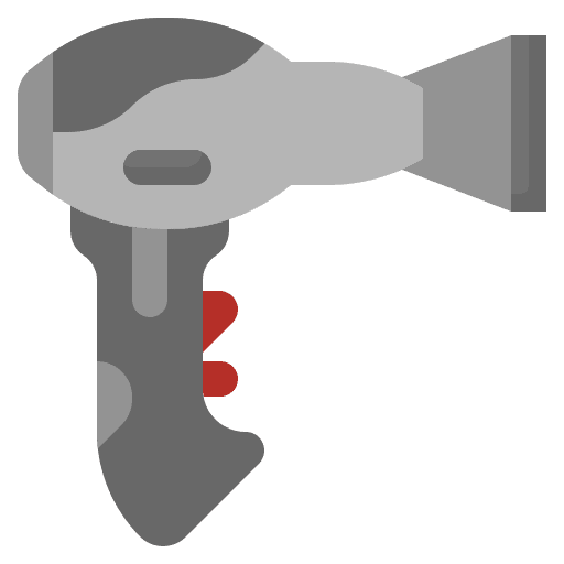 Hair dryer beauty appliance hair dryer icon