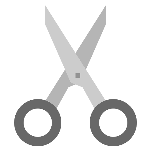 Scissors construction and tools cut scissors icon