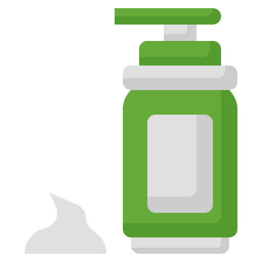 Shaving foam barber shaving foam icon