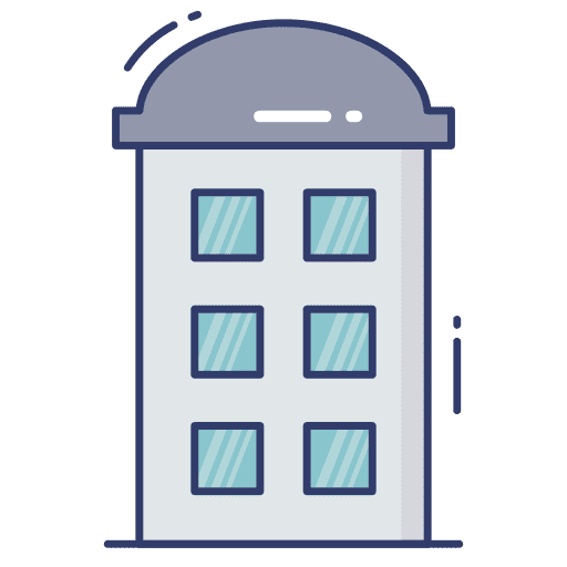 Building enterprise office building icon