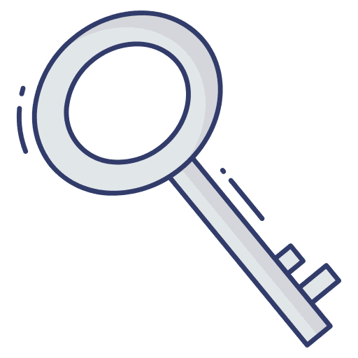 Key key music and multimedia protection icon