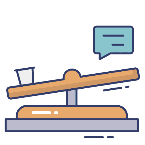 Seesaw glass music and multimedia notification icon