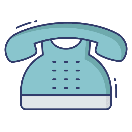 Telephone conversation vintage phone icon