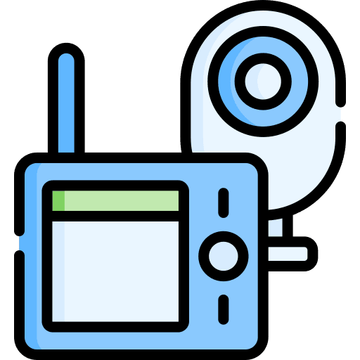 Baby monitor communications remote baby monitor icon