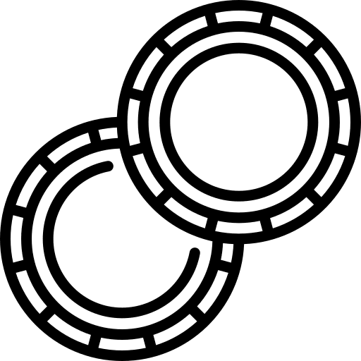 Casino chips entertainment casino chips chip icon