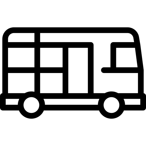 Bus automobile bus school bus icon