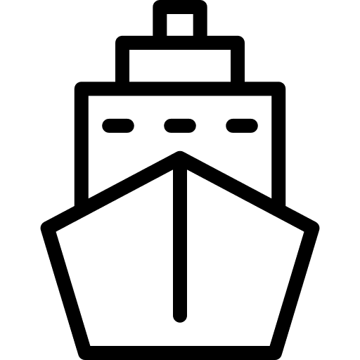 Ship ship transportation ferry boat icon