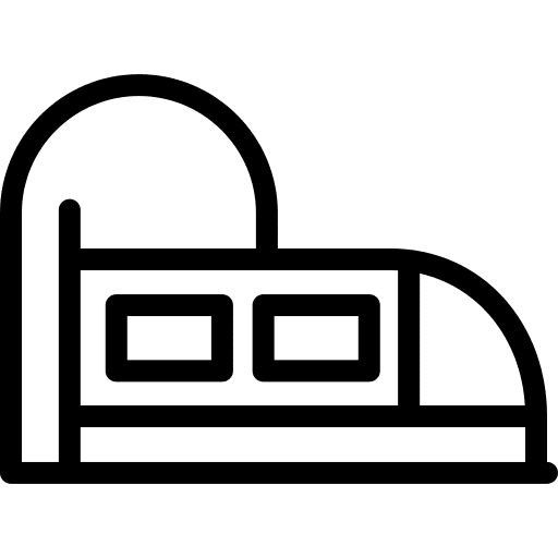 Subway train transport public transport icon