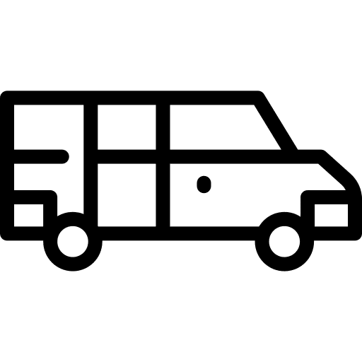 Family van family van family travel icon