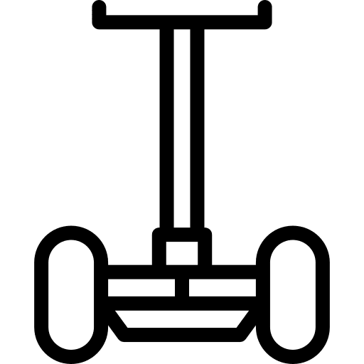 Segway urban segway vehicle icon